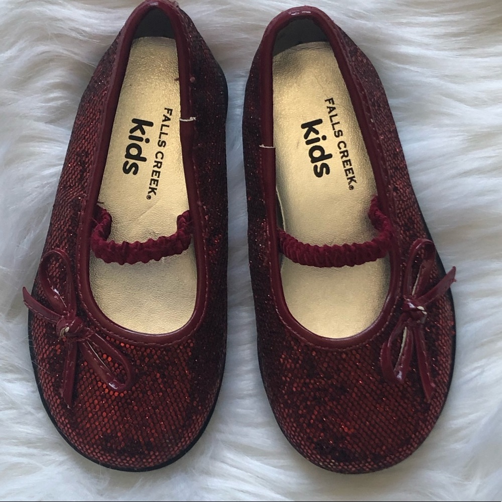 Toddler Girl Size 6 Red Shoes